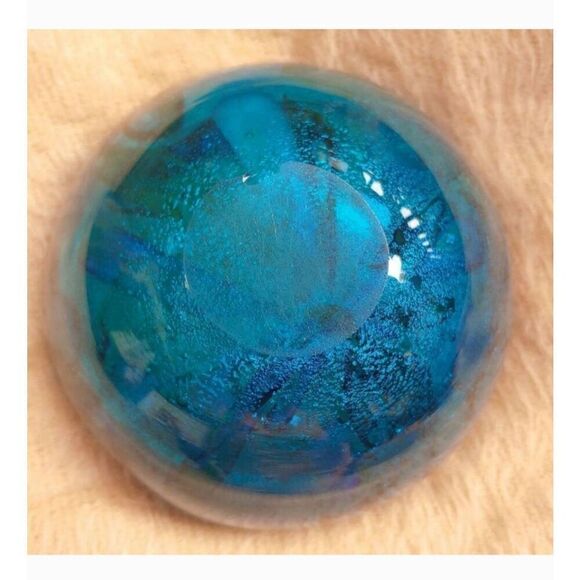 Dino Martens Vintage 1950s Murano Italy Small Glass Bowl Handcrafted. - Picture 9 of 13